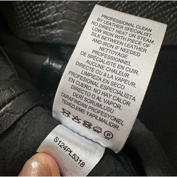 Embossed Python Circle Skirt - Picture 11 of 11